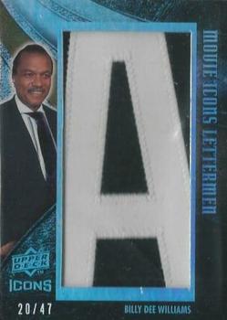 2008 Upper Deck Icons - Movie Icons Lettermen #BW4-6 Billy Dee Williams - A Front
