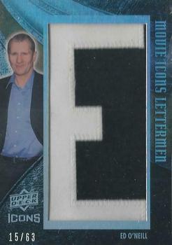 2008 Upper Deck Icons - Movie Icons Lettermen #EO11-3 Ed O'Neill - E Front