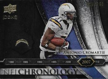 2008 Upper Deck Icons - NFL Chronology Silver #CHR36 Antonio Cromartie Front