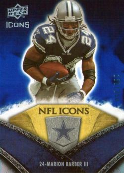 2008 Upper Deck Icons - NFL Icons Blue #NFL33 Marion Barber Front