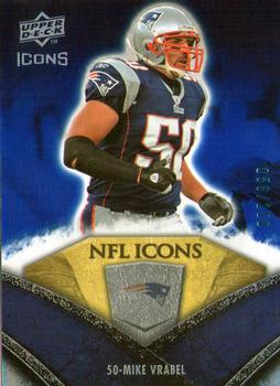 2008 Upper Deck Icons - NFL Icons Blue #NFL38 Mike Vrabel Front