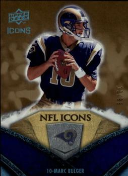 2008 Upper Deck Icons - NFL Icons Gold #NFL32 Marc Bulger Front