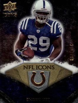2008 Upper Deck Icons - NFL Icons Silver #NFL28 Joseph Addai Front