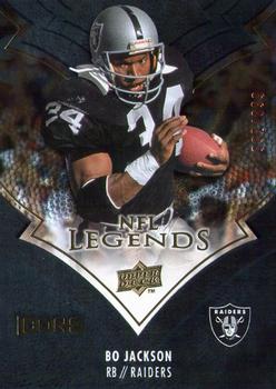 2008 Upper Deck Icons - NFL Legends #LEG3 Bo Jackson Front
