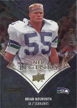 2008 Upper Deck Icons - NFL Legends #LEG5 Brian Bosworth Front