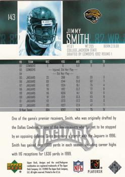 2003 Upper Deck #143 Jimmy Smith Back