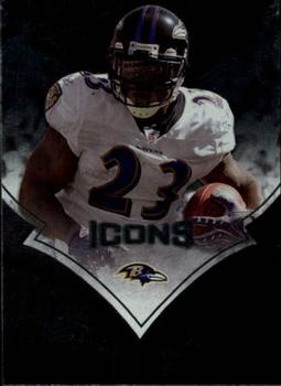 2008 Upper Deck Icons - Silver Foil #9 Willis McGahee Front