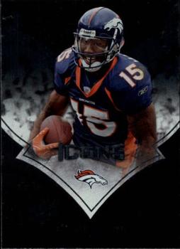 2008 Upper Deck Icons - Silver Foil #28 Brandon Marshall Front