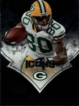 2008 Upper Deck Icons - Silver Foil #35 Donald Driver Front