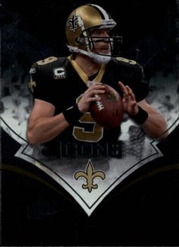 2008 Upper Deck Icons - Silver Foil #62 Drew Brees Front