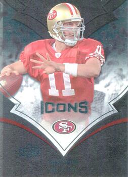 2008 Upper Deck Icons - Silver Foil #83 Alex Smith Front