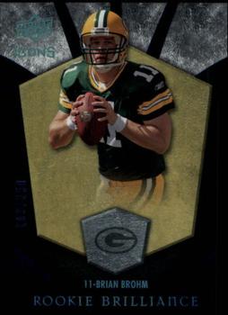 2008 Upper Deck Icons - Rookie Brilliance Blue #RB3 Brian Brohm Front