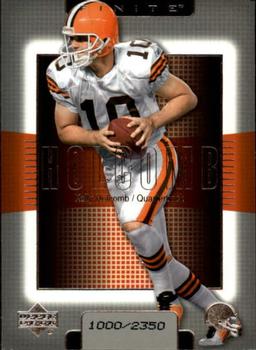 2003 Upper Deck Finite #99 Kelly Holcomb Front