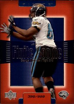 2003 Upper Deck Finite #212 George Wrighster Front