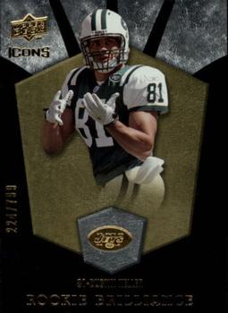 2008 Upper Deck Icons - Rookie Brilliance Silver #RB16 Dustin Keller Front