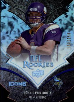 2008 Upper Deck Icons - Silver Die Cut #147 John David Booty Front