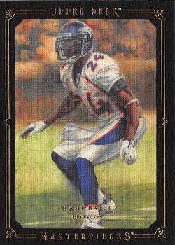 2008 Upper Deck Masterpieces - Framed Black #13 Champ Bailey  Front