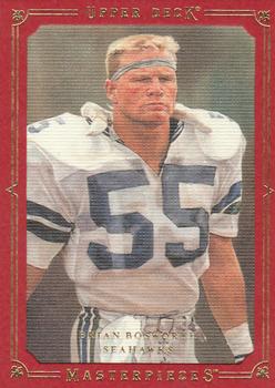 2008 Upper Deck Masterpieces - Framed Red #16 Brian Bosworth  Front