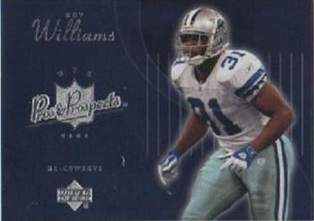 2003 Upper Deck Pros & Prospects #24 Roy Williams Front
