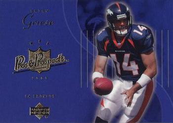 2003 Upper Deck Pros & Prospects #28 Brian Griese Front
