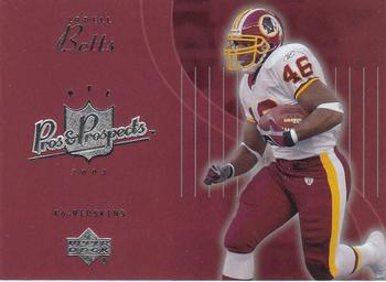 2003 Upper Deck Pros & Prospects #90 Ladell Betts Front