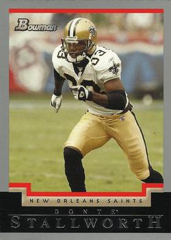 2004 Bowman #13 Donte' Stallworth Front