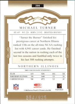 2004 Donruss Classics #206 Michael Turner Back