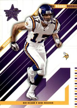 2004 Leaf Rookies & Stars #154 Ben Nelson Front