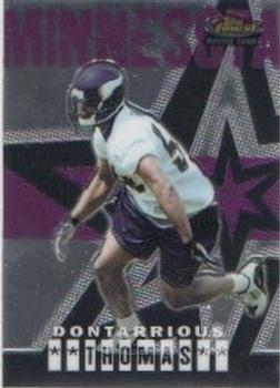 2004 Finest #68 Dontarrious Thomas Front