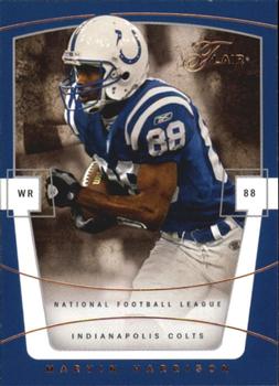 2004 Flair #27 Marvin Harrison Front