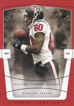 2004 Flair #31 Andre Johnson Front