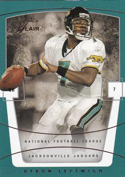 2004 Flair #52 Byron Leftwich Front