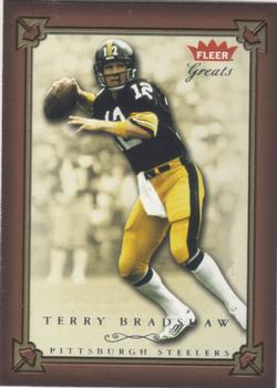 2004 Fleer Greats of the Game #3 Terry Bradshaw Front
