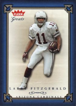 2004 Fleer Greats of the Game #75 Larry Fitzgerald Front