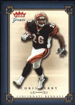 2004 Fleer Greats of the Game #86 Chris Perry Front