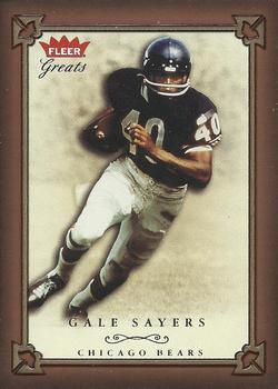 2004 Fleer Greats of the Game #36 Gale Sayers Front