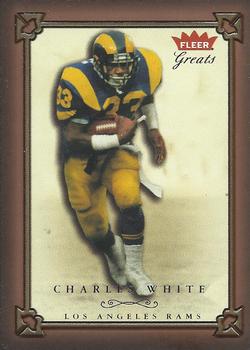 2004 Fleer Greats of the Game #62 Charles White Front