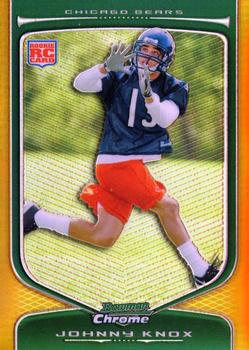2009 Bowman Chrome - Gold Refractors #155 Johnny Knox Front