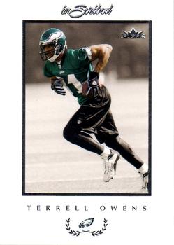 2004 Fleer Inscribed #1 Terrell Owens Front