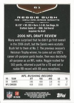 2009 Bowman Draft Picks - Gold #61 Reggie Bush Back