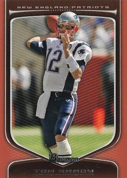 2009 Bowman Draft Picks - Red #10 Tom Brady Front