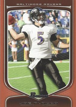 2009 Bowman Draft Picks - Red #23 Joe Flacco Front