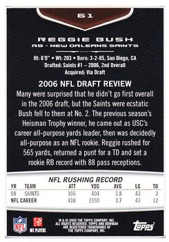2009 Bowman Draft Picks - Red #61 Reggie Bush Back