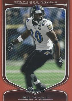 2009 Bowman Draft Picks - Red #92 Ed Reed Front