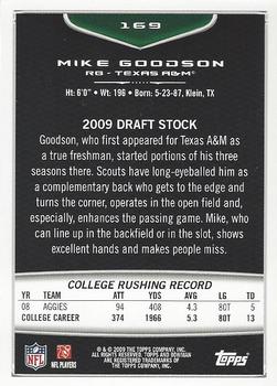 2009 Bowman Draft Picks - Red #169 Mike Goodson Back