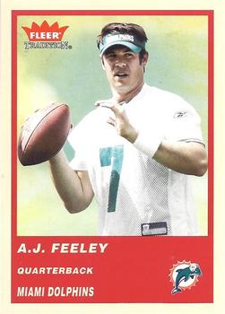 2004 Fleer Tradition #49 A.J. Feeley Front