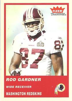 2004 Fleer Tradition #65 Rod Gardner Front