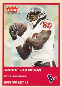 2004 Fleer Tradition #84 Andre Johnson Front