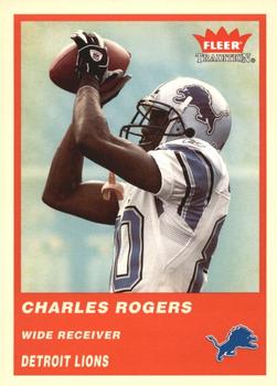 2004 Fleer Tradition #86 Charles Rogers Front