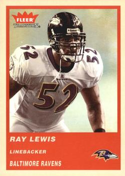2004 Fleer Tradition #118 Ray Lewis Front
